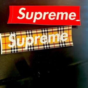 SUPREME X Burberry + one more